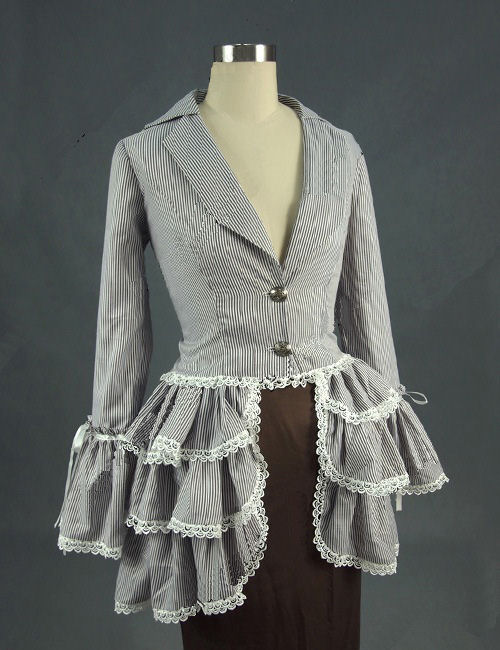 Ladies Edwardian Downton Abbey Titanic Costume XXL Size 16 - 18 Image